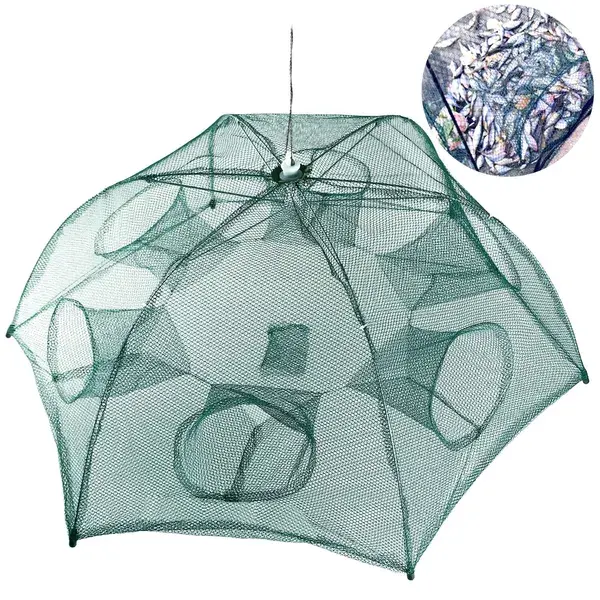 Fishing Trap Net Portable Folded Bait Shrimp