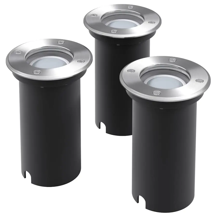 LED recessed floor spotlights