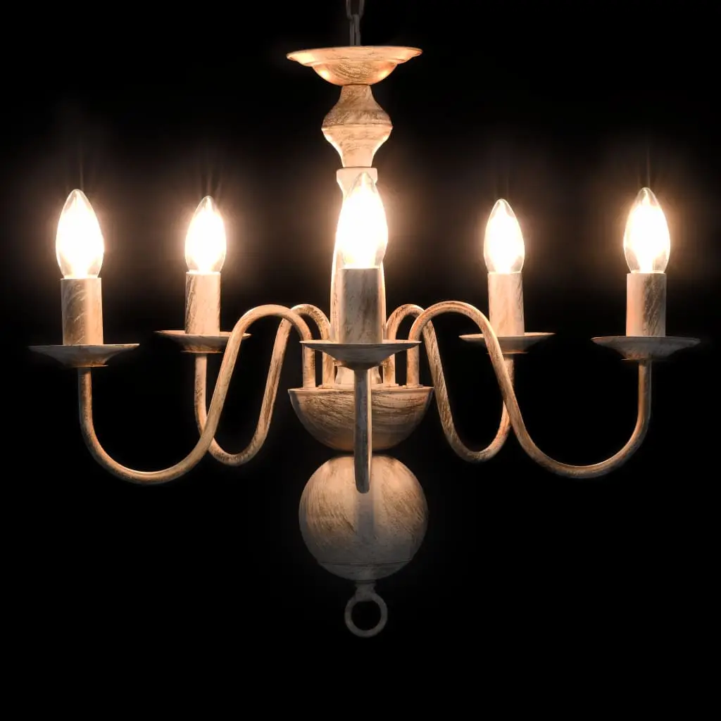 Antique Chandelier 5×E14 Bulbs   Antique Chandelier 5×E14 Bulbs