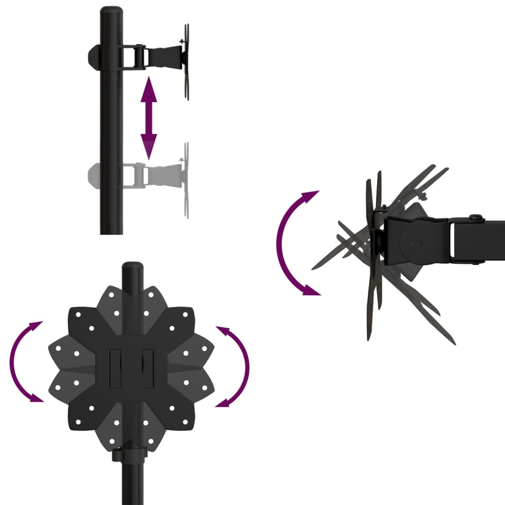   Monitor Mount VESA 75/100 mm   Desk Mount for