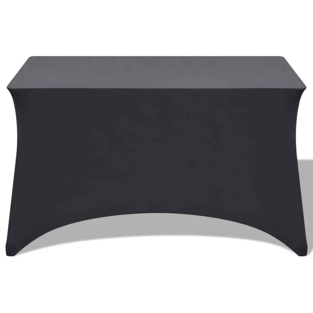   Stretch Table Cover 2 pcs. 120 x 60, Anthracite