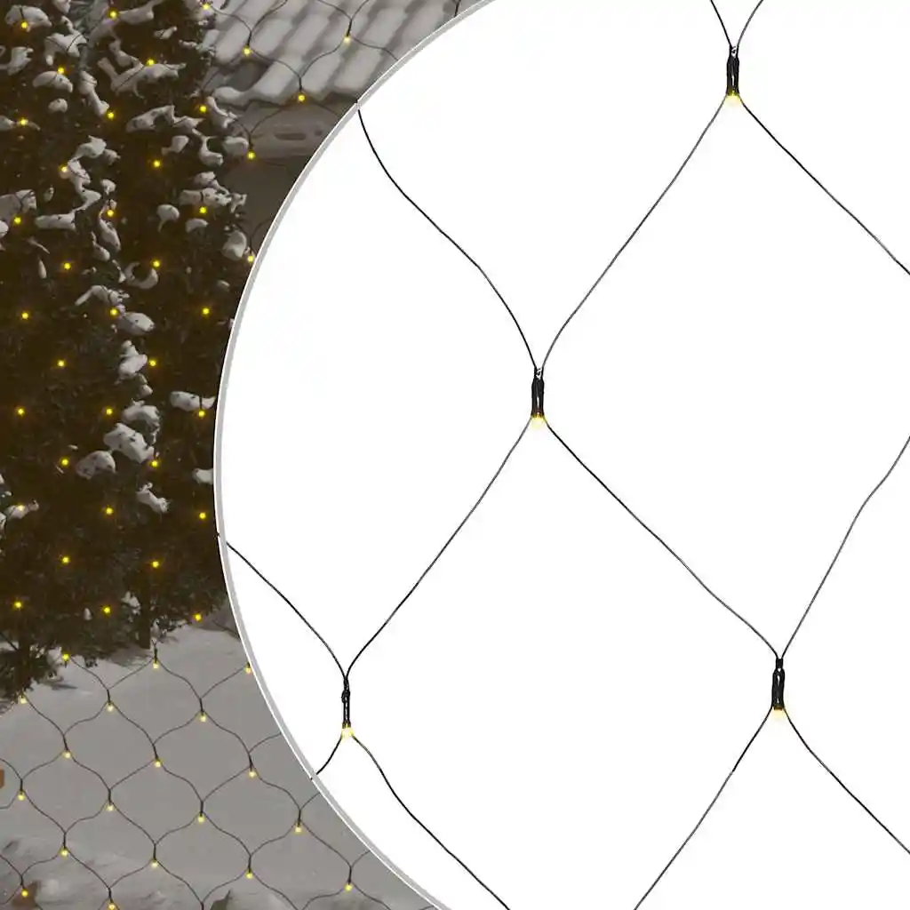 LED Light Net Warm White 3x2 m