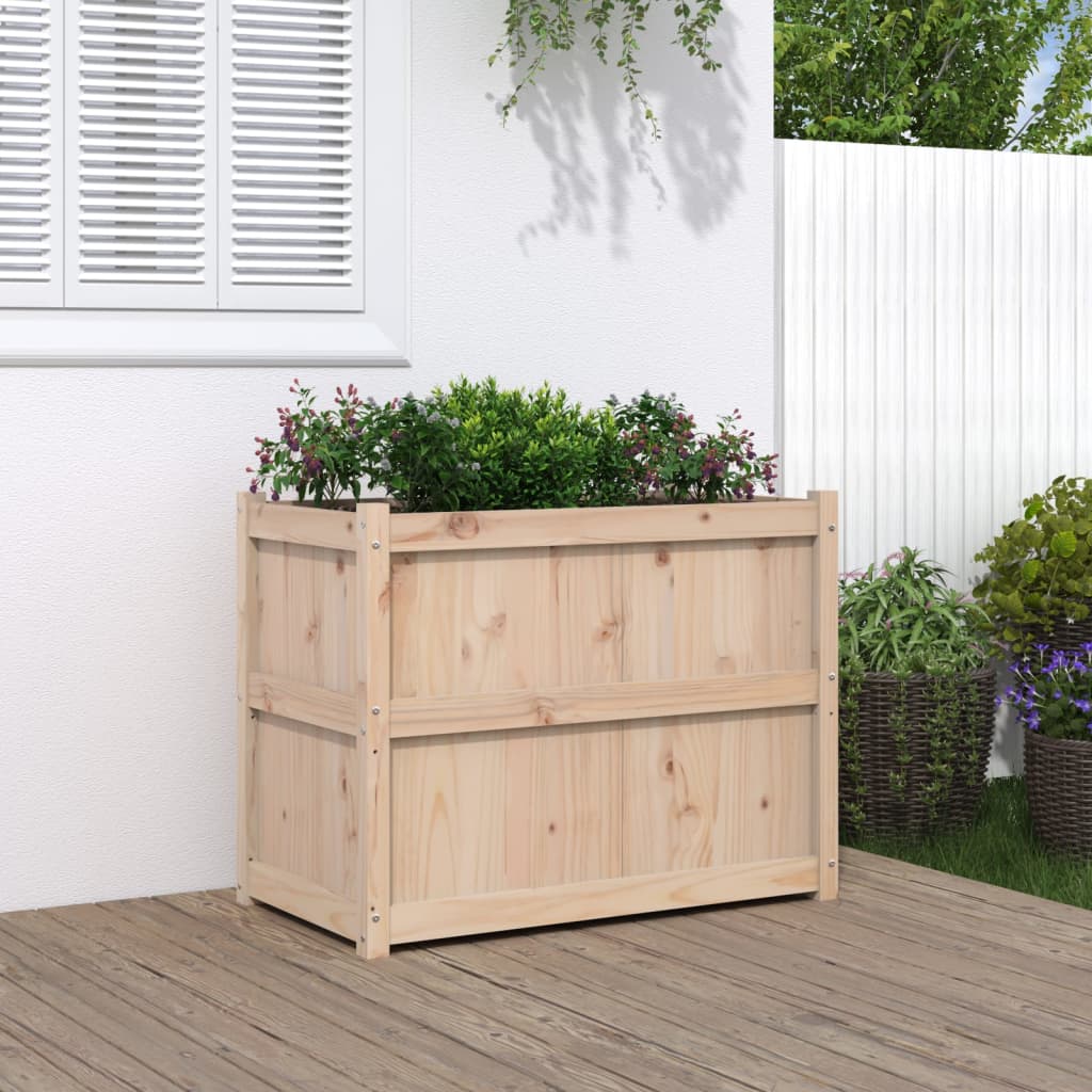   planter 90x solid pine wood   planter 90x