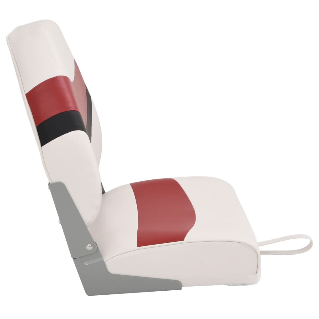 Boat Seat with High Backrest, Foldable, 44x