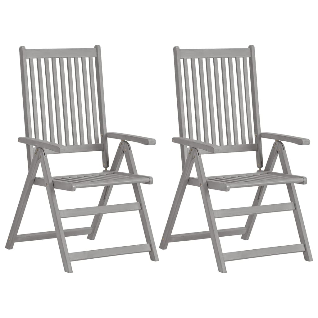 Adjustable Garden Chairs, , Solid Acacia Wood Default - Shop at LoveMi