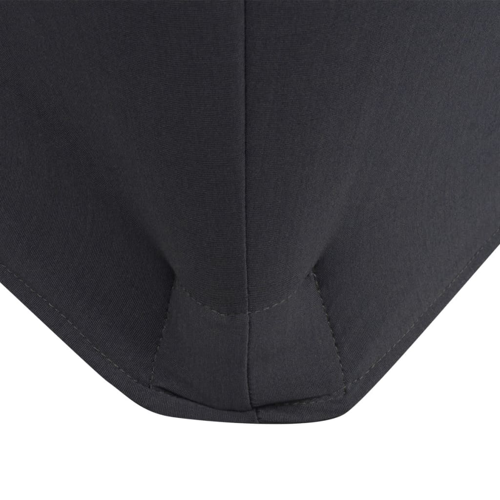   Stretch Table Cover 2 pcs. 120 x 60, Anthracite