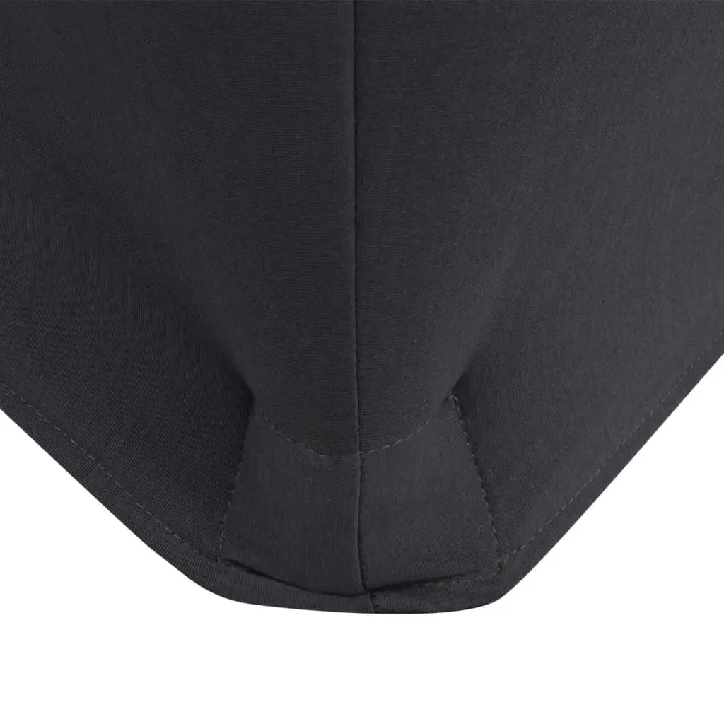 Stretch Table Cover 2 pcs. 120 x 60, Anthracite