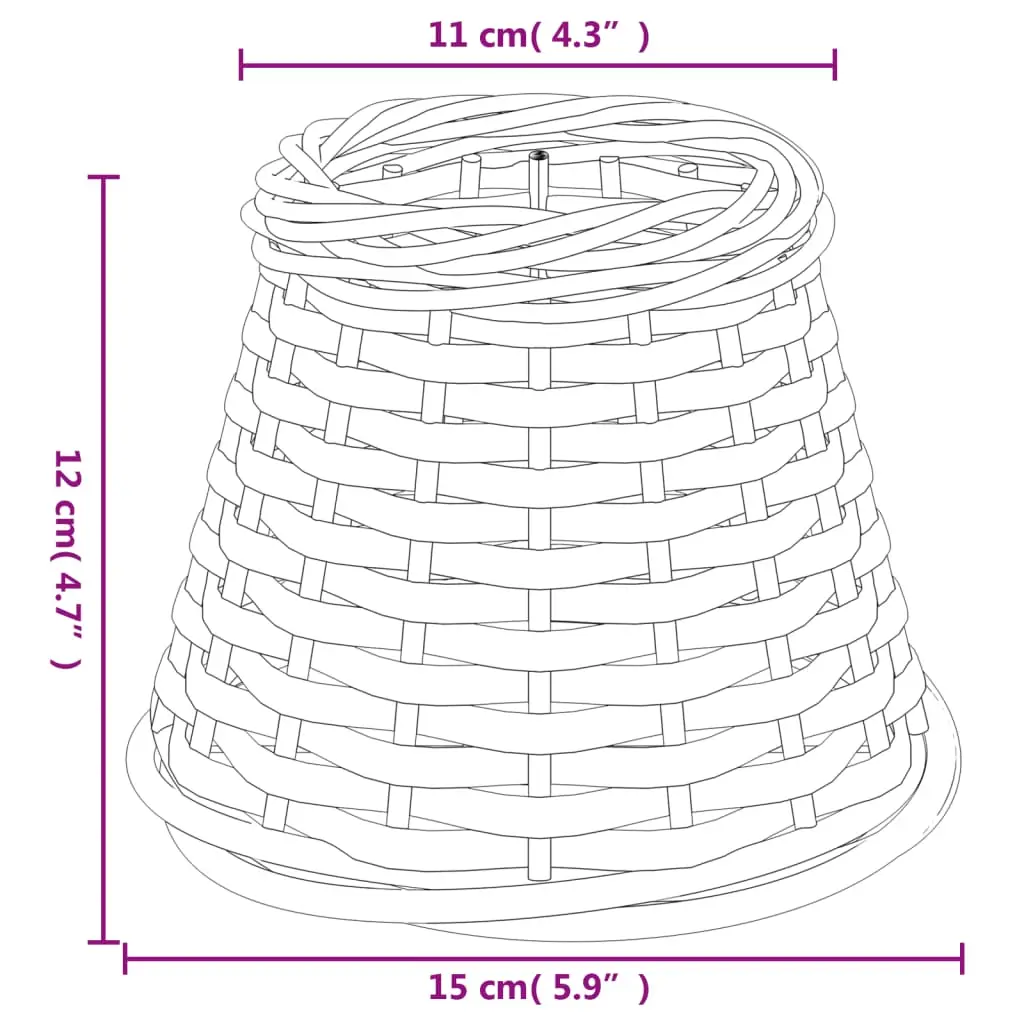 Lampshade Ø Willow Lampshade Ø Willow