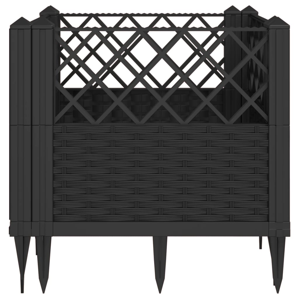 Raised Planter Box with Ground Spikes, picture 2 of 7