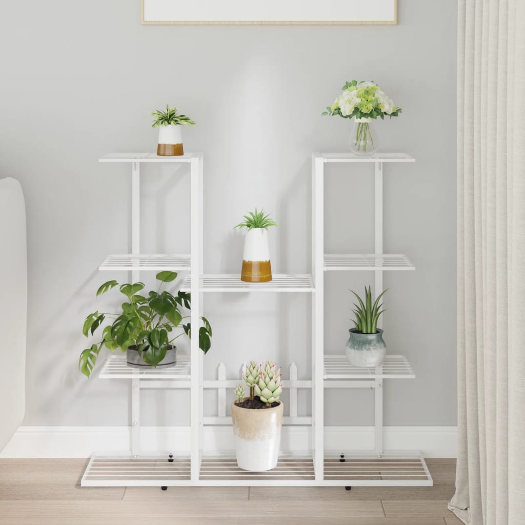   Flower Stand 94.5x Iron   Flower Stand with Wheels