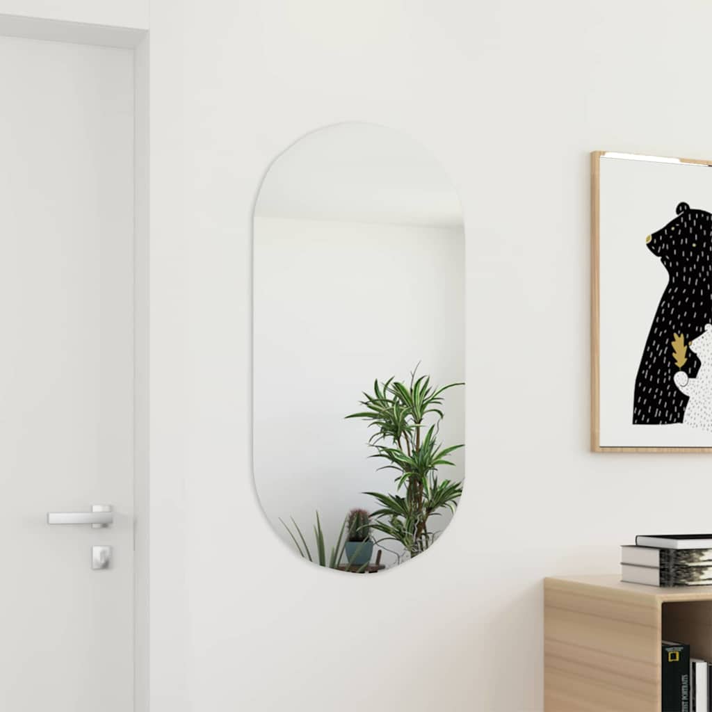 Frameless Oval Wall Mirror, picture 5 of 8