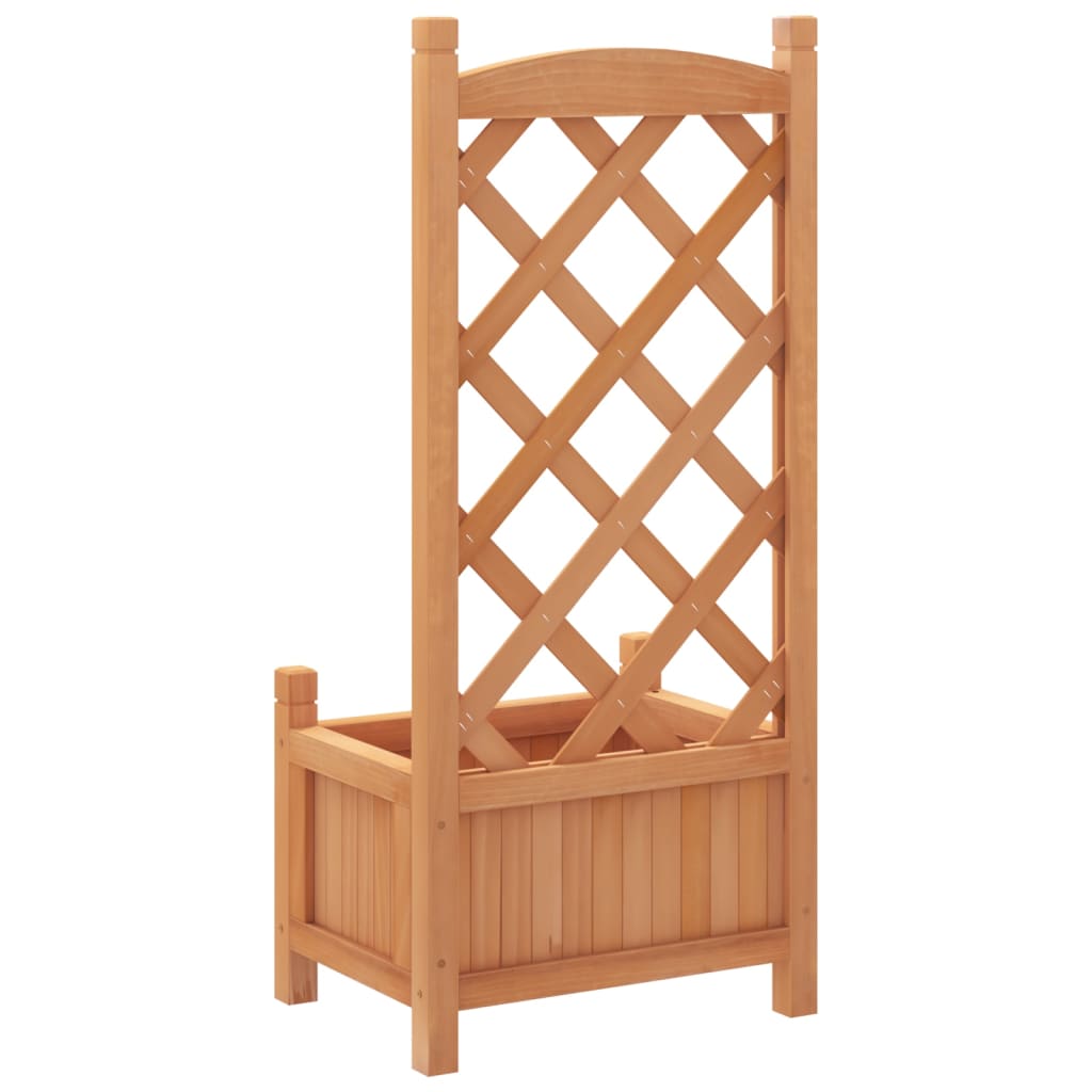 Wood Planter with Trellis, picture 3 of 6