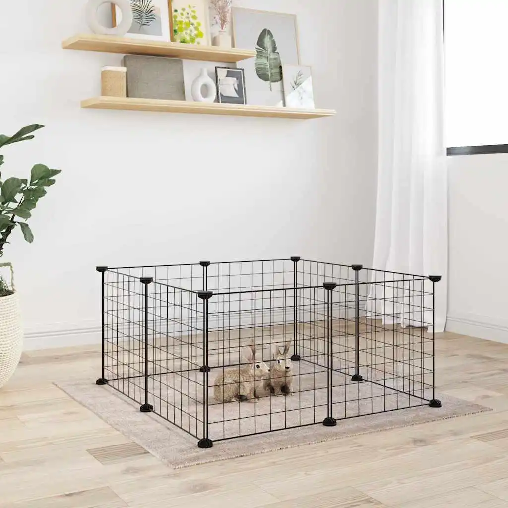 8-Panel Pet Cage 8-Panel Pet Cage with Door 12-Panel Pet Cage - 4.3 Cm