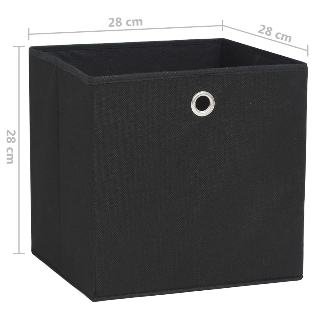 storage boxes, 4 pcs. Non-woven fabric, 28x   storage boxes