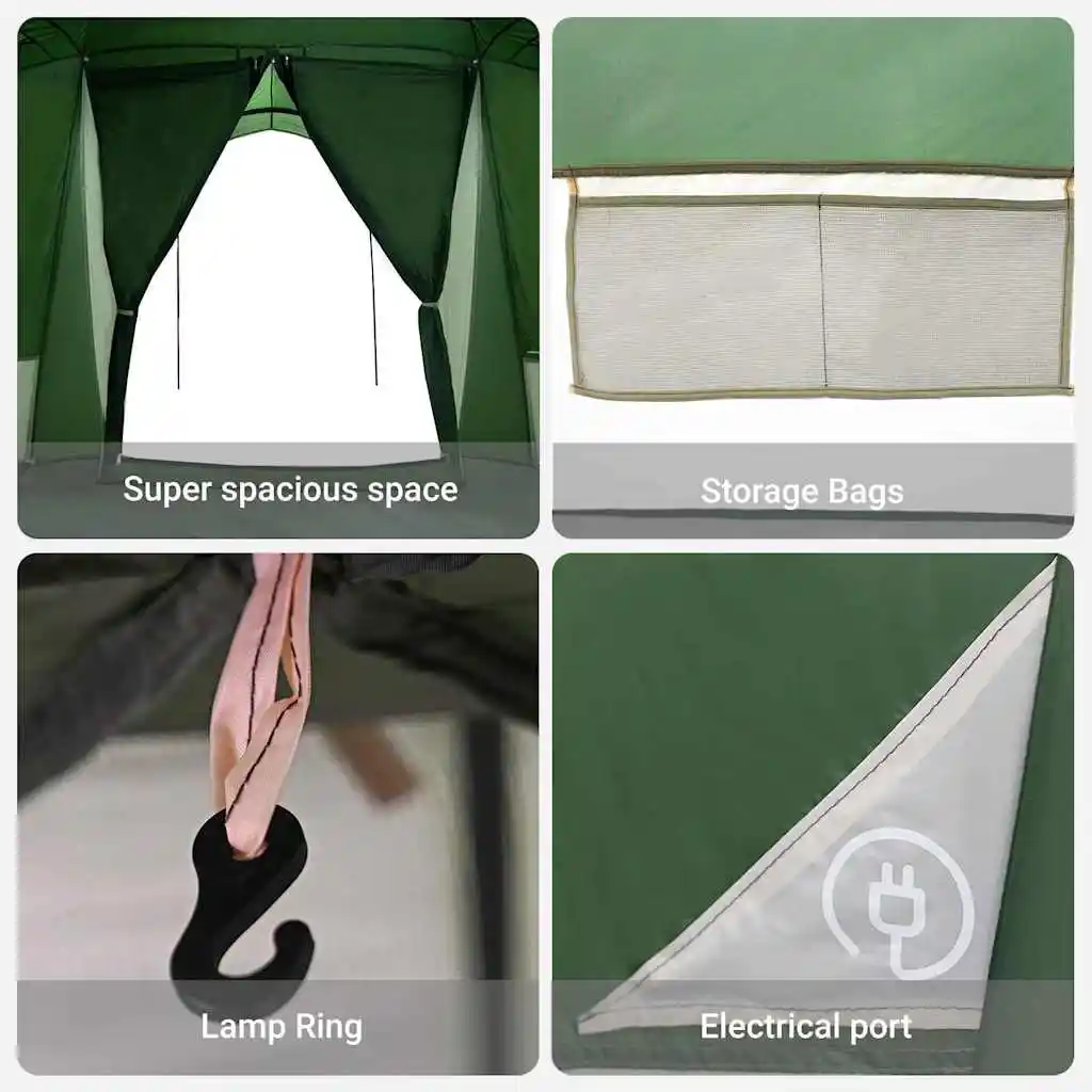 Tents with Roof 721 x Polyester