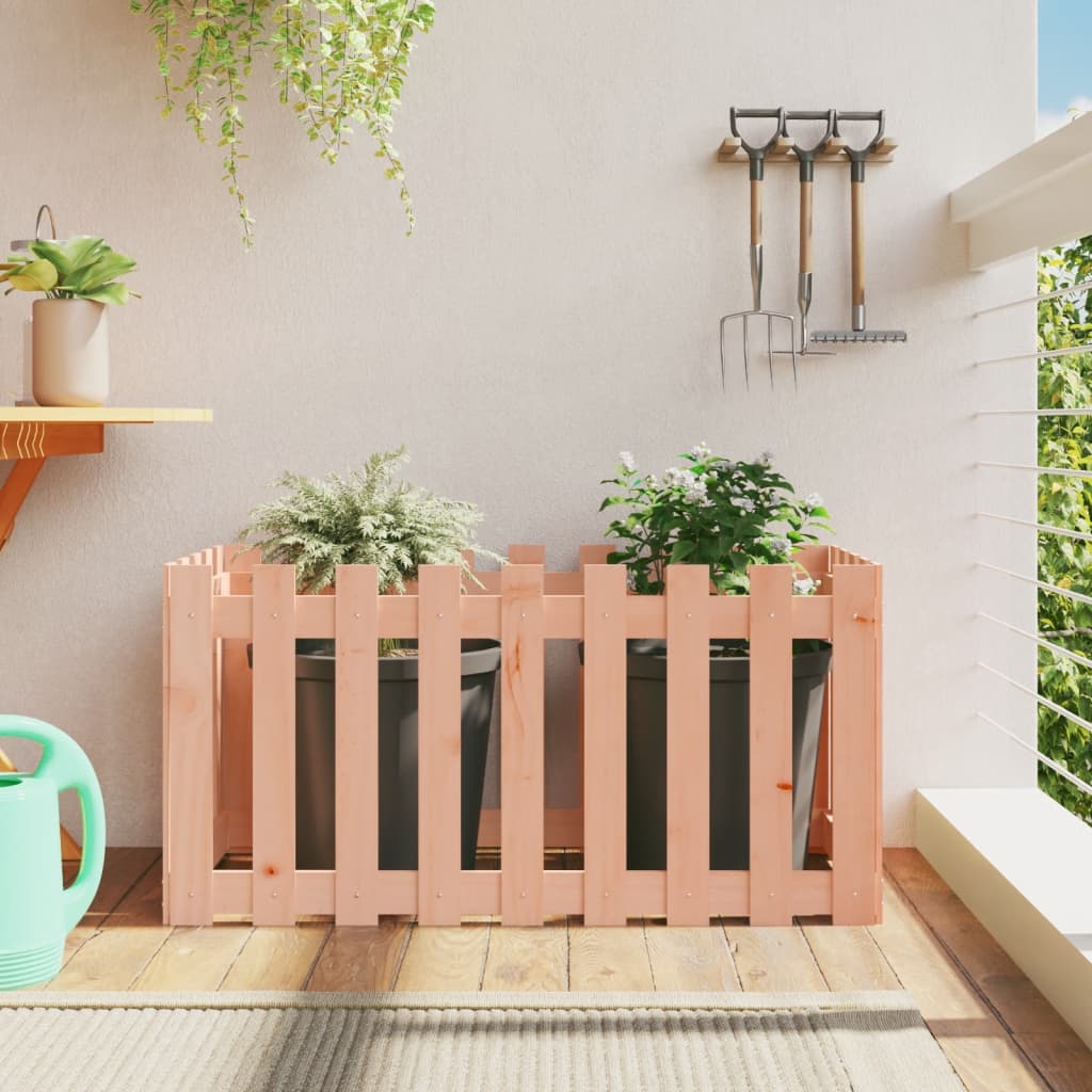 Wooden Picket Fence Planter, picture 7 of 7