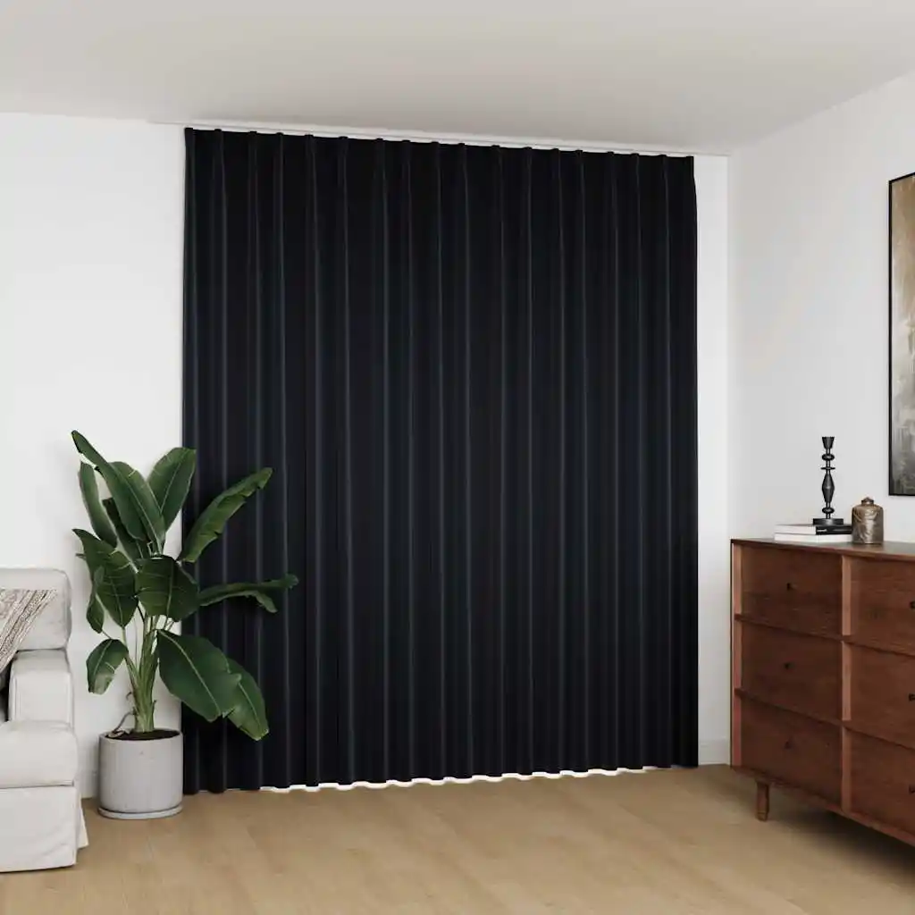 blackout curtain with hooks