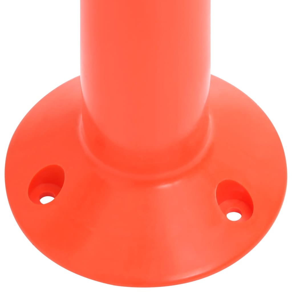   bollards, 10 pieces, with chain, 75 cm