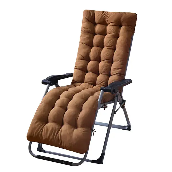 67x22in Chaise Lounger Cushion Recliner Rocking Chair