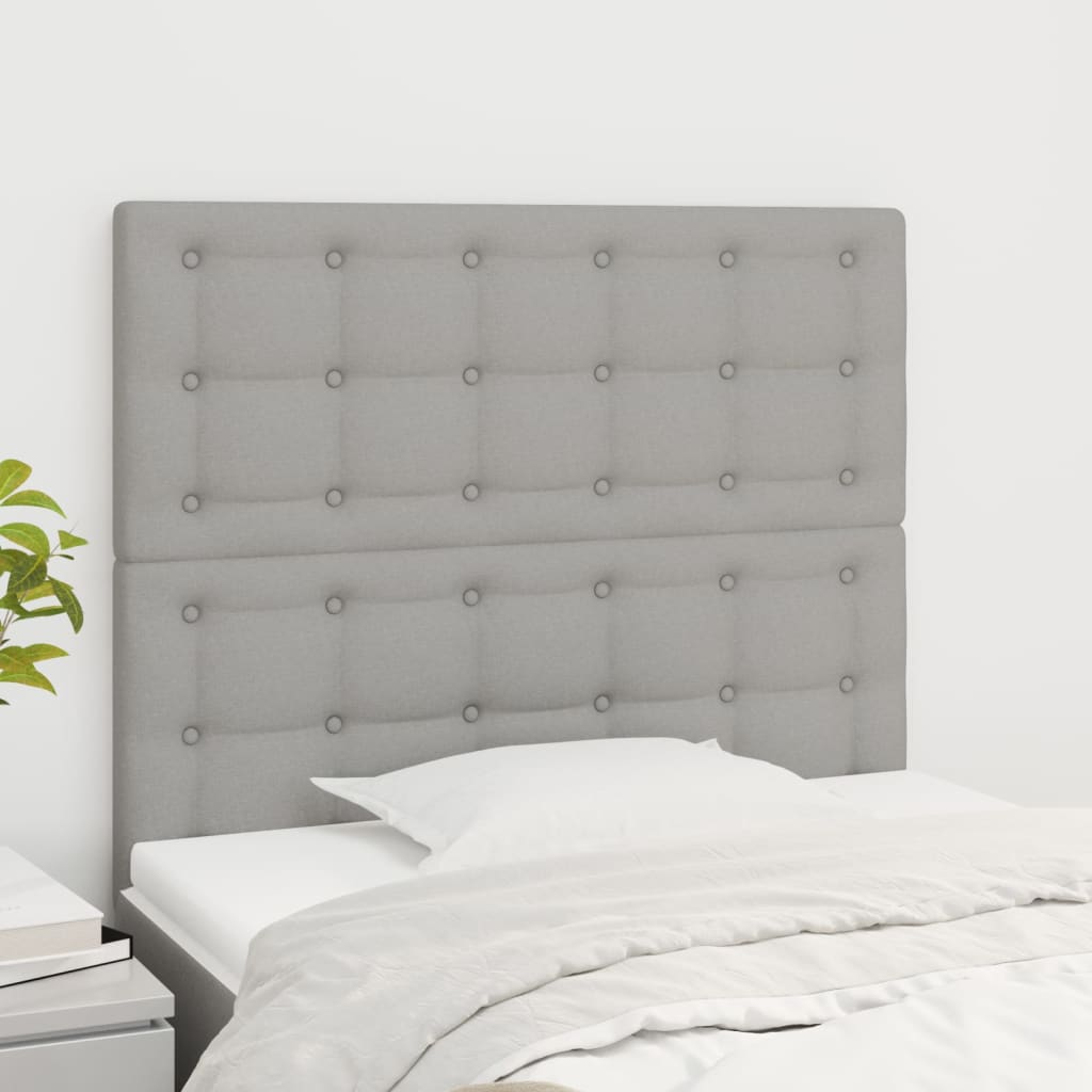 Headboards . 80x5x78/88 cm Headboards Light Grey - Shop at LoveMi