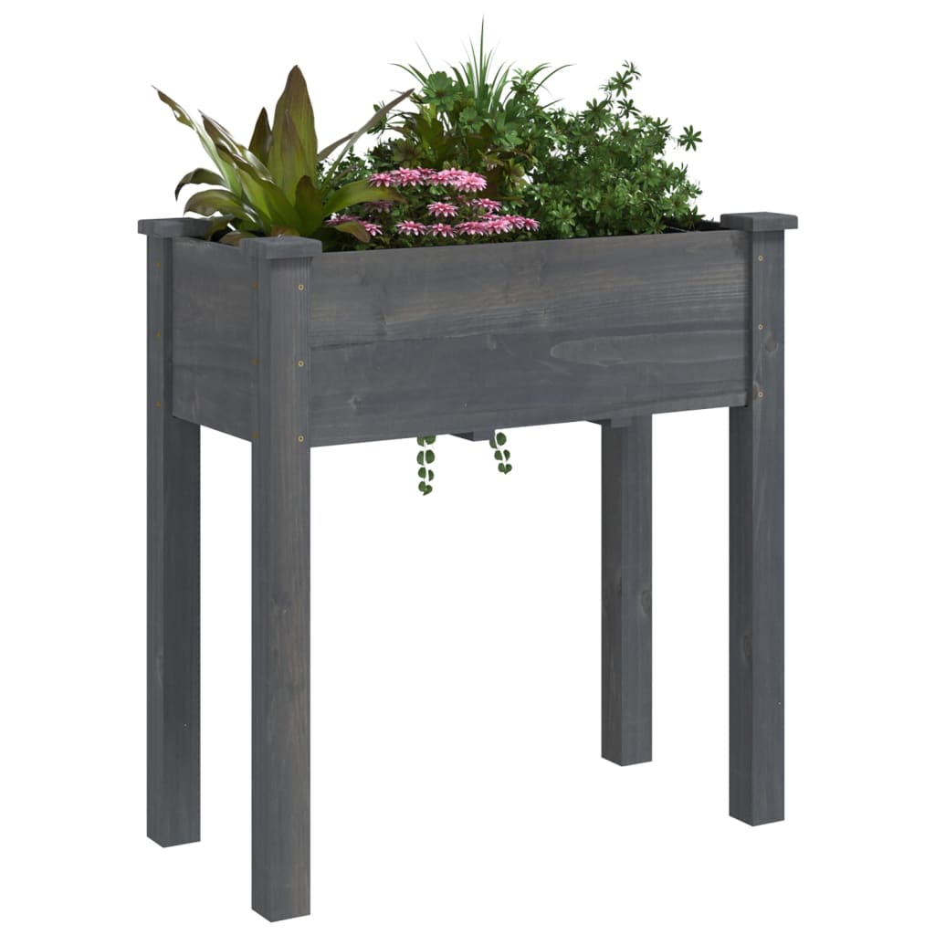 Wooden Planter with Insert, picture 3 of 5