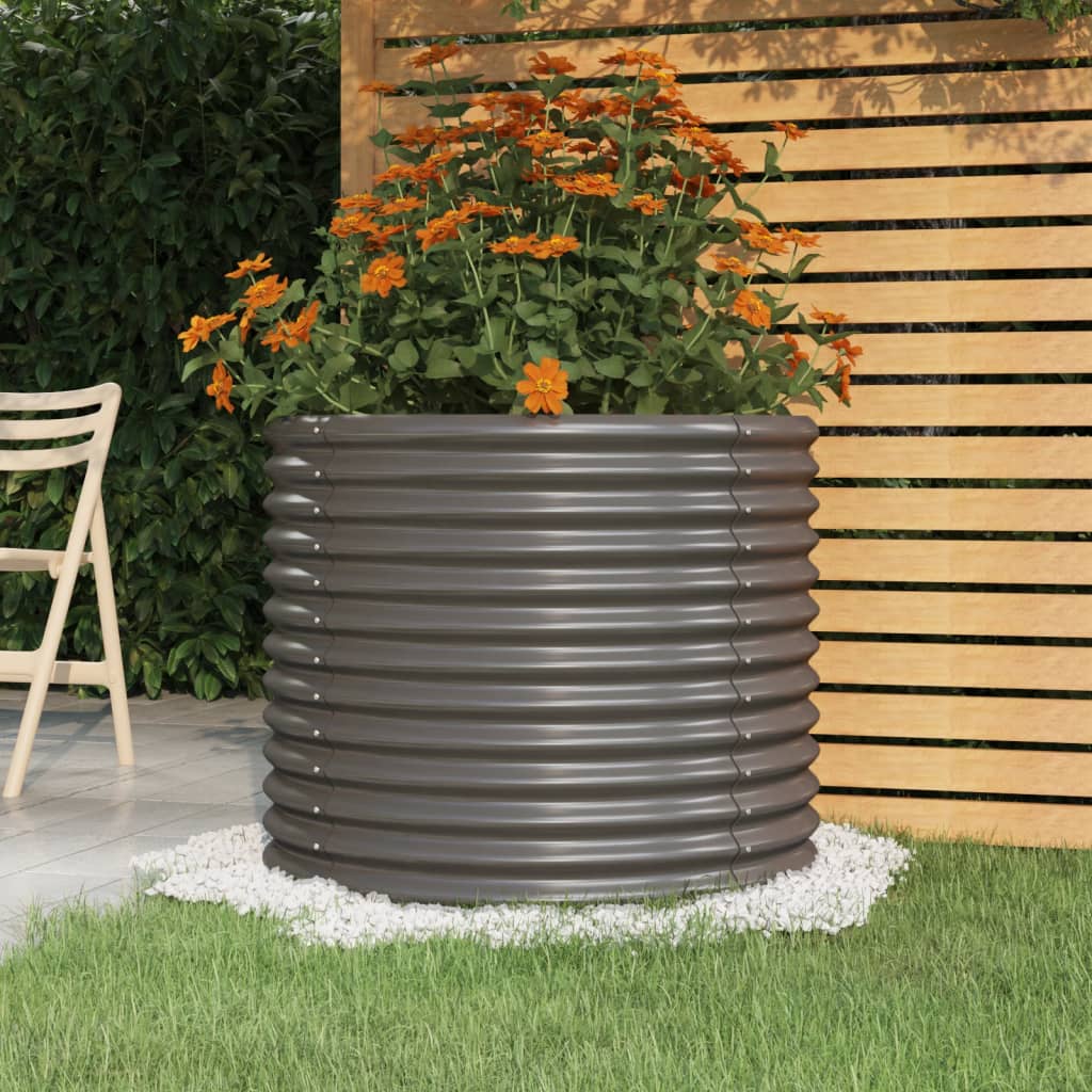 Galvanized Steel Plant Pots, 40x, picture 6 of 7