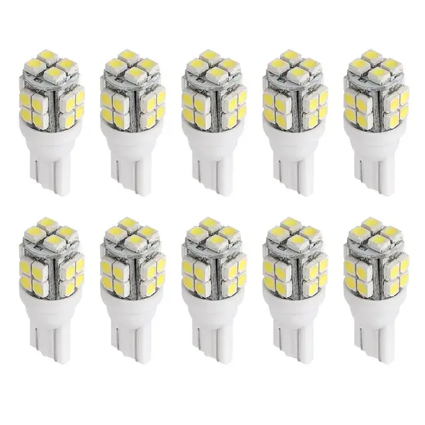 12V T10 LED Light Bulb Wedge Base