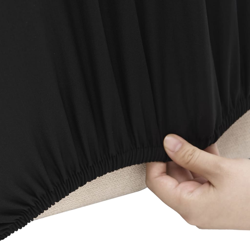   Stretch Sofa Cover Polyester Jersey   Stretch Sofa Cover 2-Seater Polyester Jersey