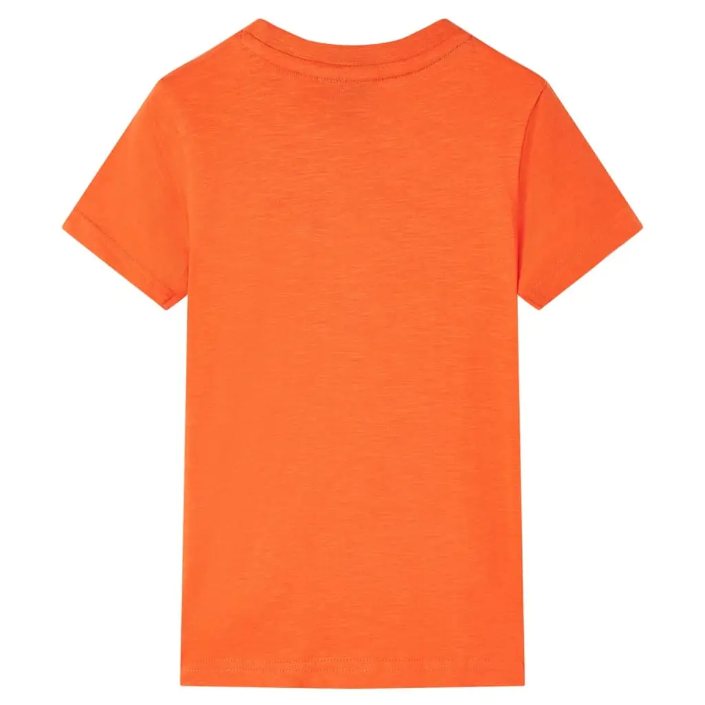 Children's T-shirt dark orange 116 Children's T-shirt 116