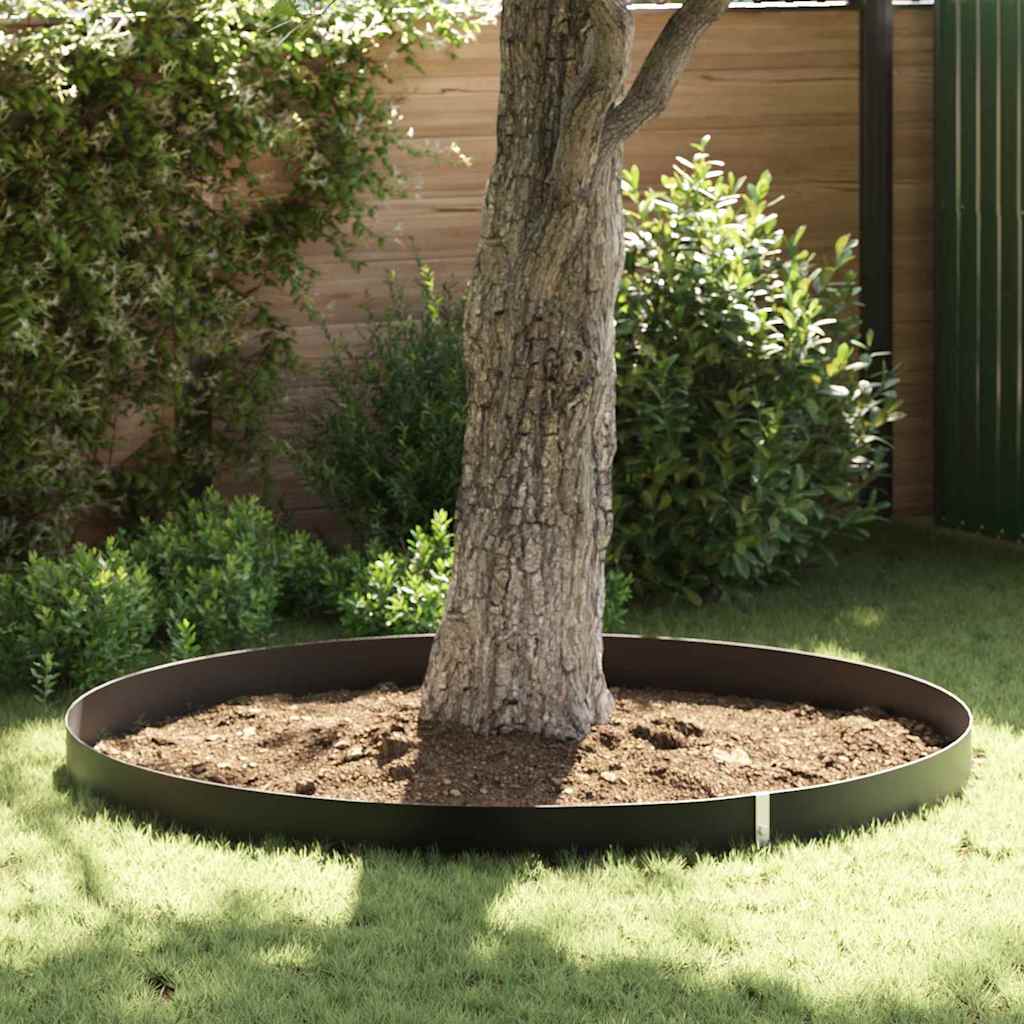 Schwarze HDPE-Wurzelsperre – Moderne, matte Oberfläche für effektives Gartenmanagement_voghion.com