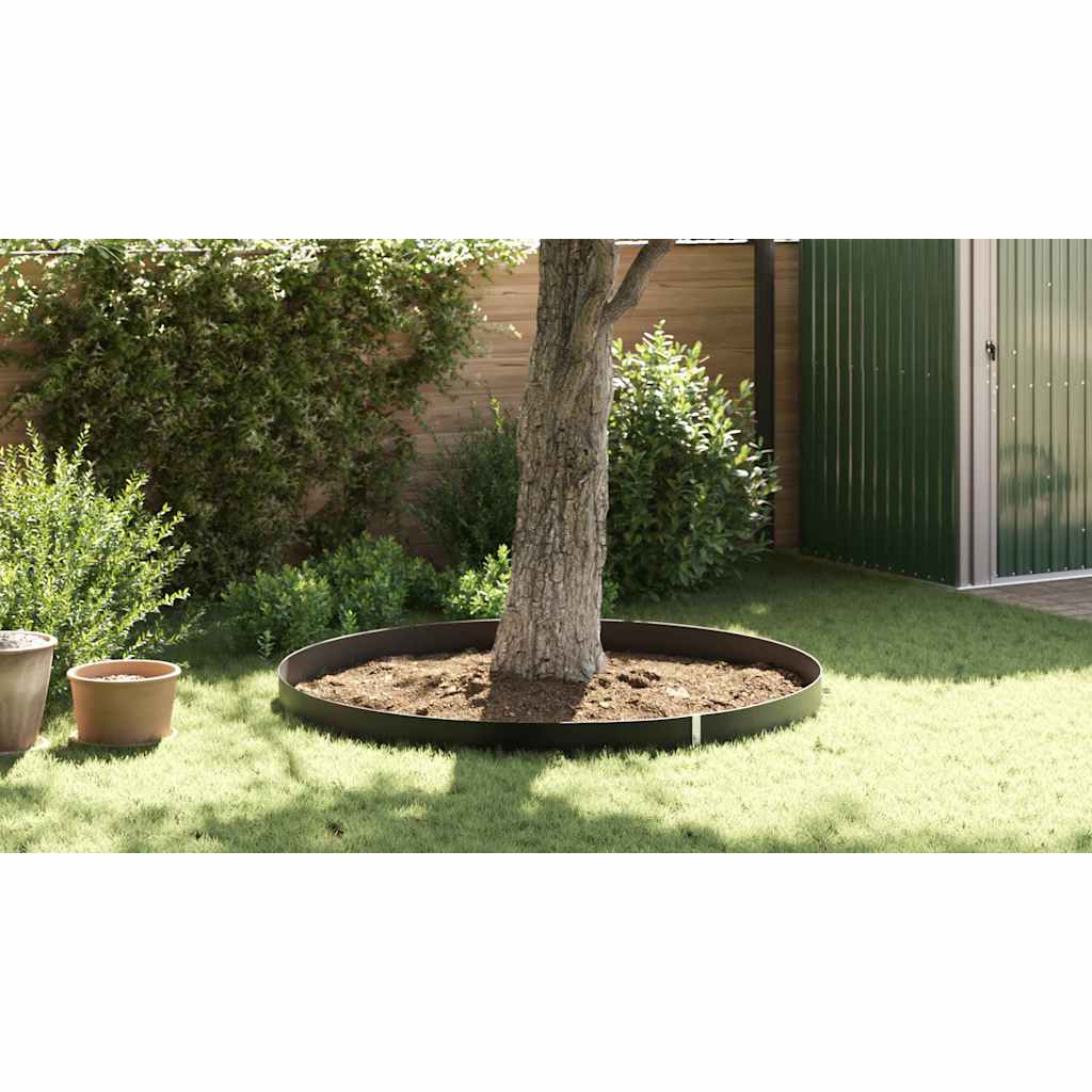 Schwarze HDPE-Wurzelsperre – Moderne, matte Oberfläche für effektives Gartenmanagement_voghion.com