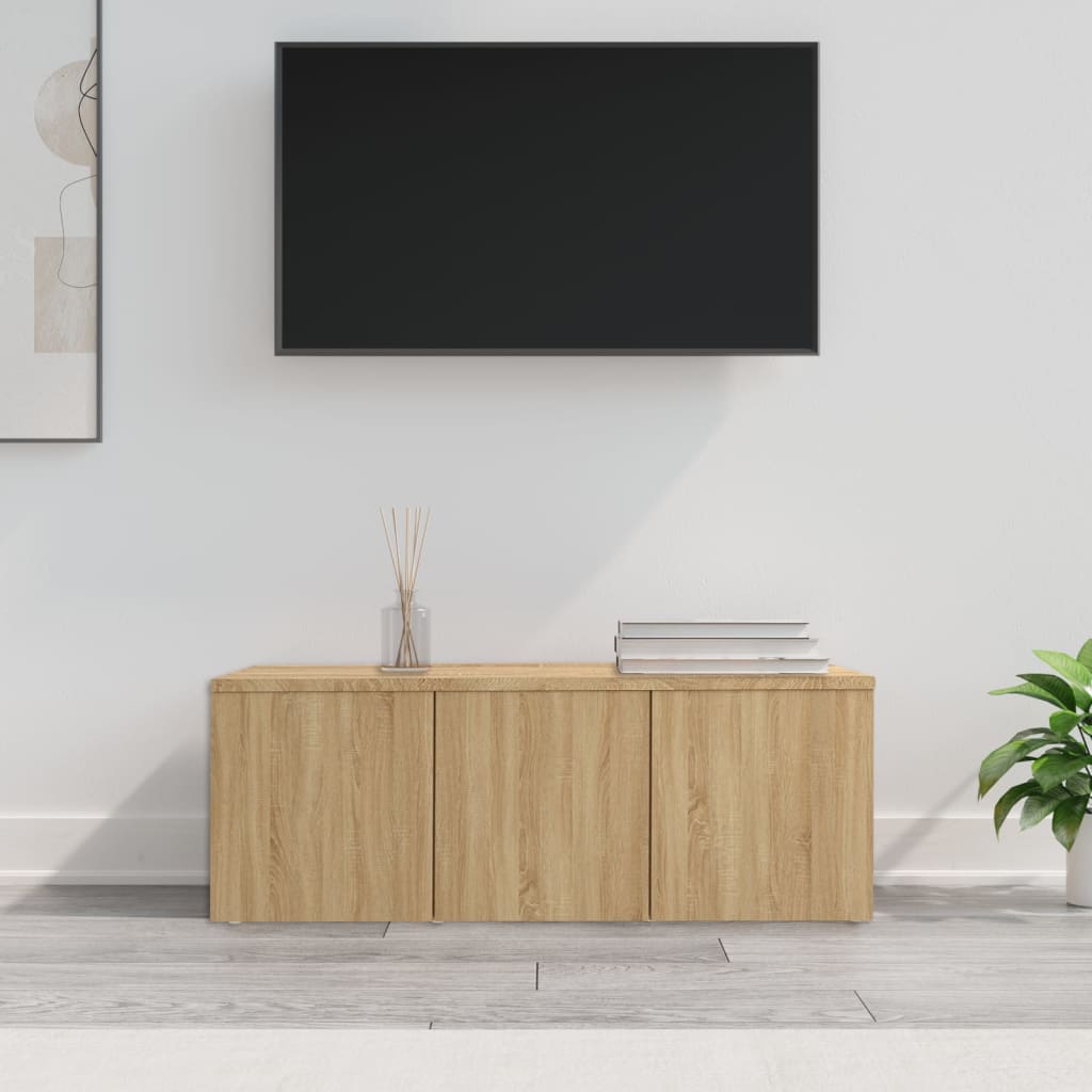 TV cabinet 80x wood based material TV cabinet 80x wood based material Sonoma Oak - Shop at LoveMi