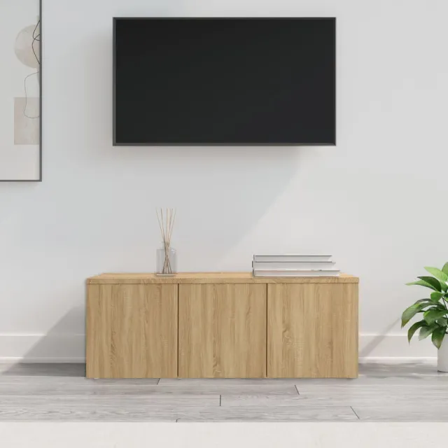 TV cabinet 80x wood based material TV cabinet 80x wood based material Sonoma Oak - Shop at LoveMi