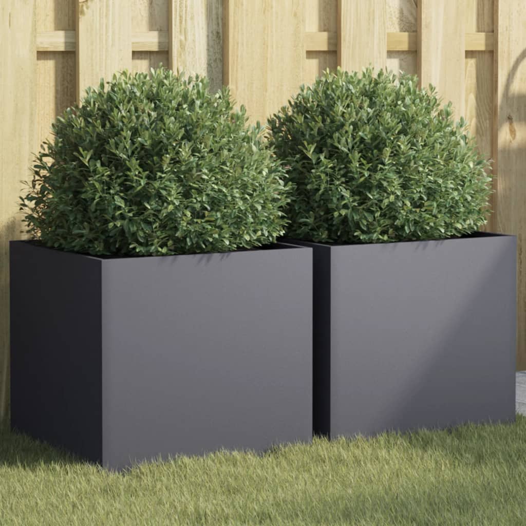 Corten Steel Planters, 2 pcs, picture 5 of 8