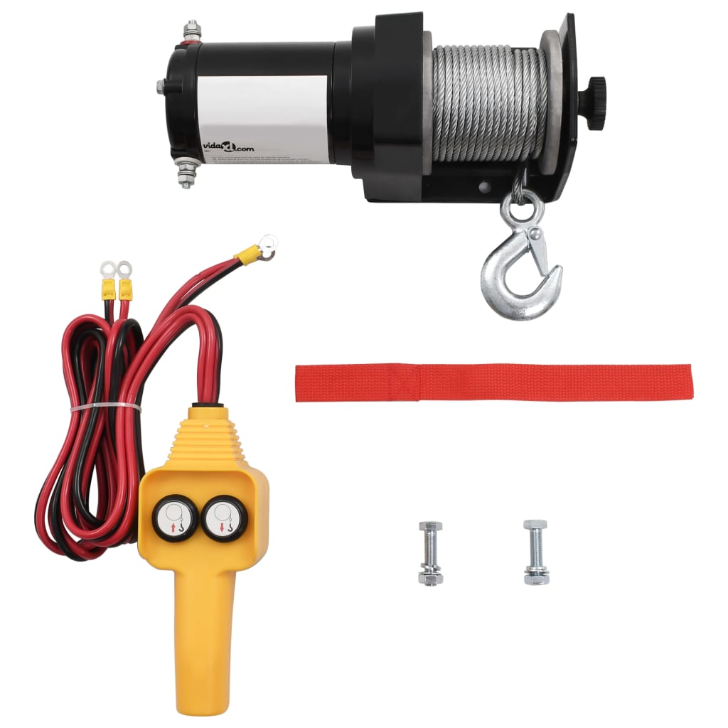   12V Electric Winch Cable Remote Control   12