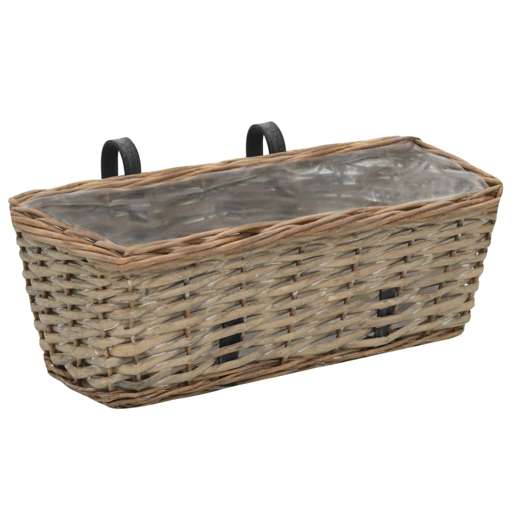 Willow Balcony Planters, Set of 2