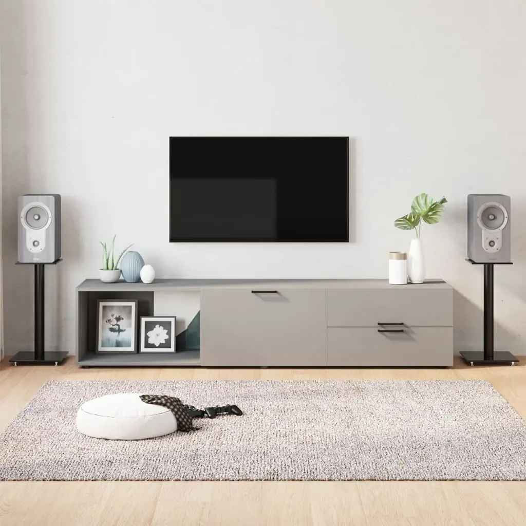 Speaker Stands, ., Tempered Glass, 1 Column