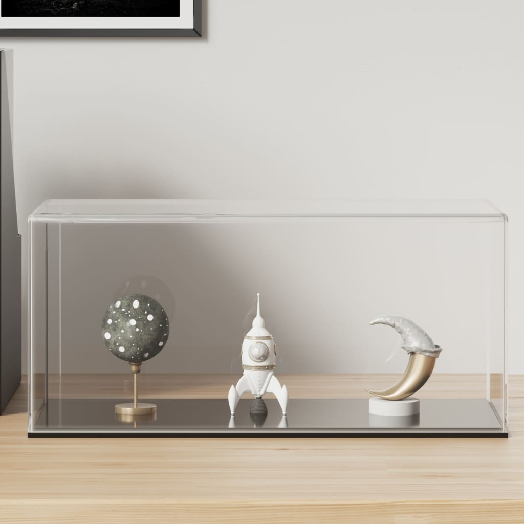 Display Cabinet Transparent 30x Acrylic Display Cabinet Transparent 30 X 15 X 14 Cm - Shop at LoveMi