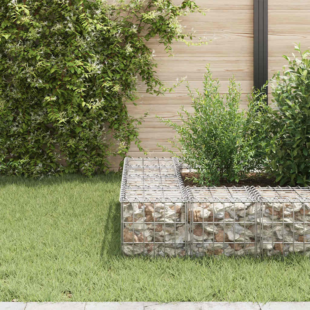 Cube Gabion Raised Bed, 30 cm, picture 3 of 5