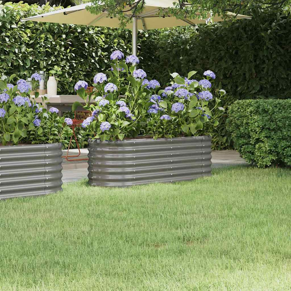 Galvanized Raised Garden Bed, picture 5 of 8