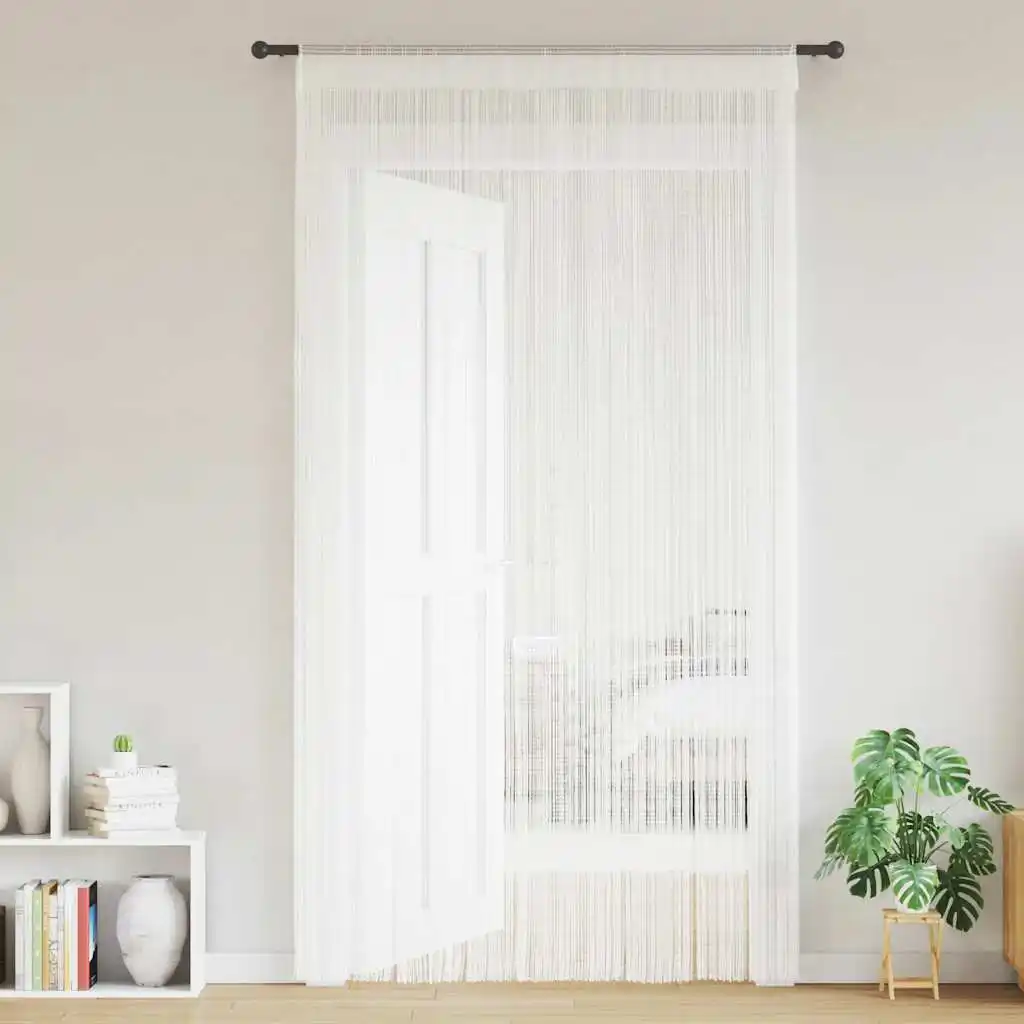 string curtain, 2 pieces.   string curtains, 2 pieces.