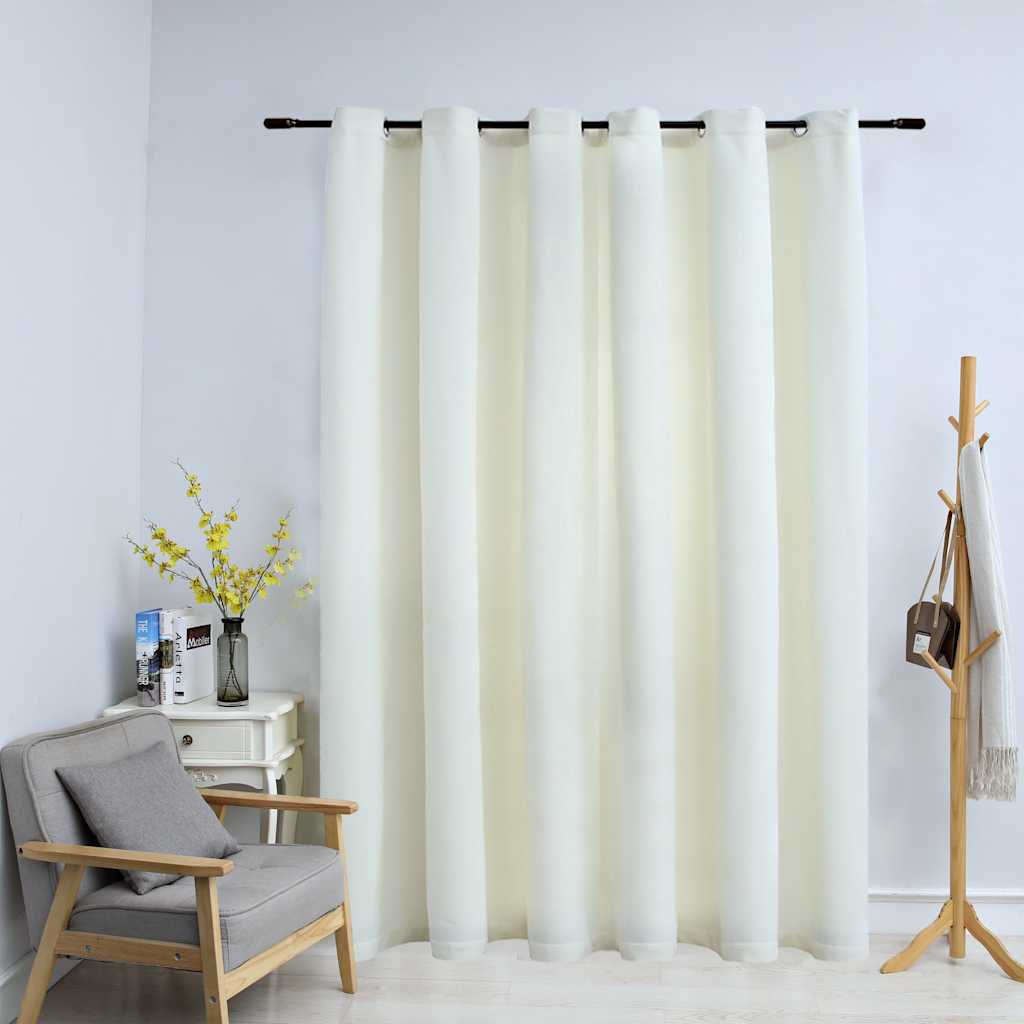 Blackout Curtain With Metal Eyelets, Velvet. Blackout Curtain With, picture 5 of 6