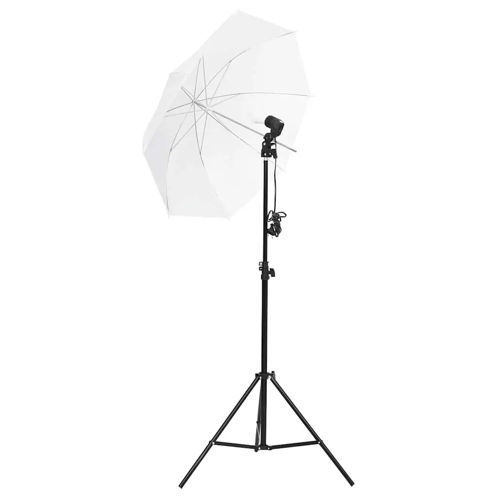 Photo Studio Lighting Set with Tripods & Umbrellas