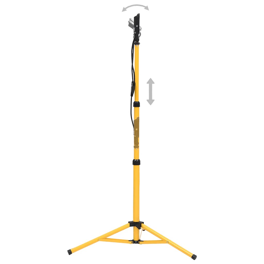   LED floodlight with tripod 2x30 W warm white  