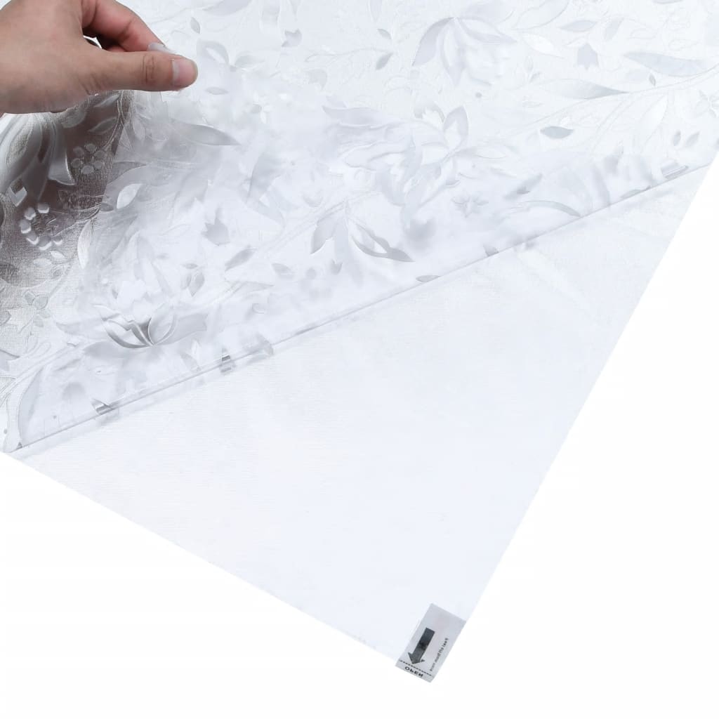   Window Film Matte Floral Pattern PVC   Window Film Matte