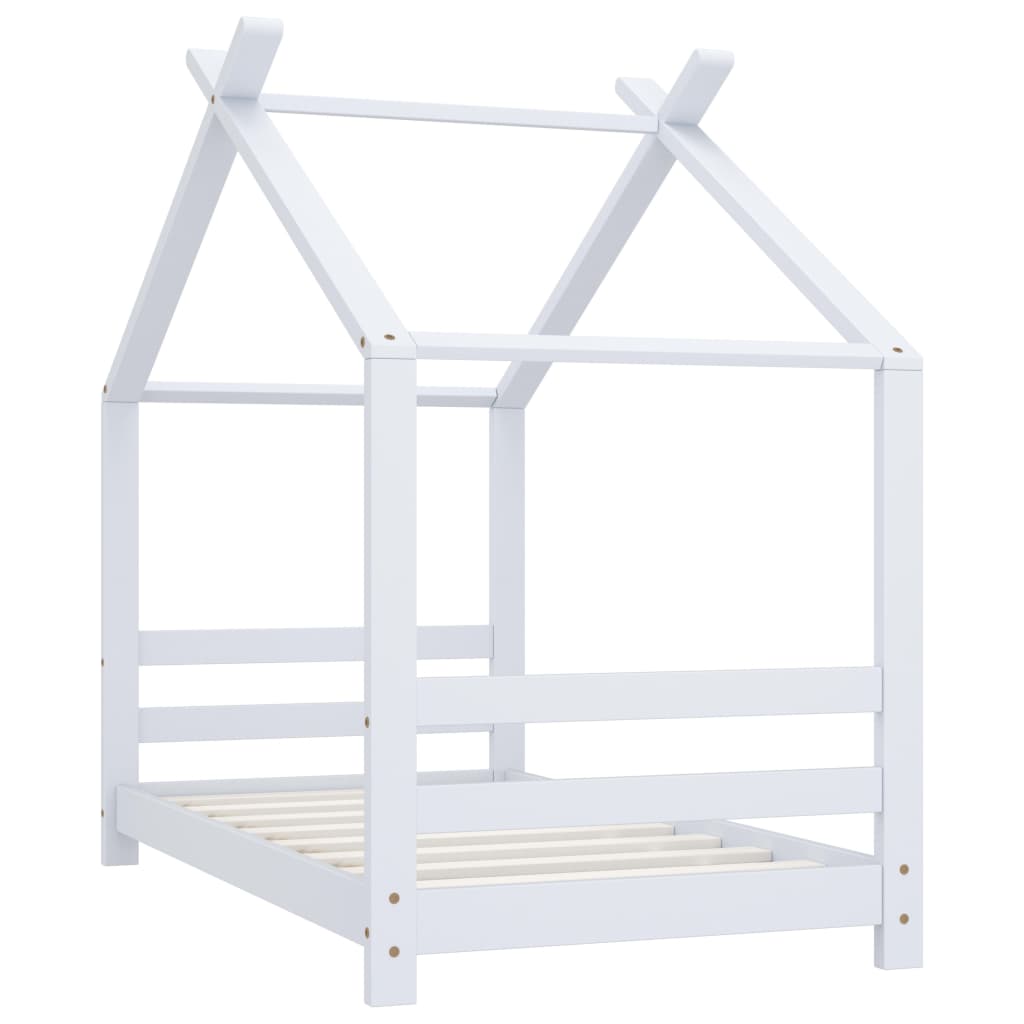   Children's Bed Frame Solid Pine Wood   Children's Bed Frame Solid Pine Wood