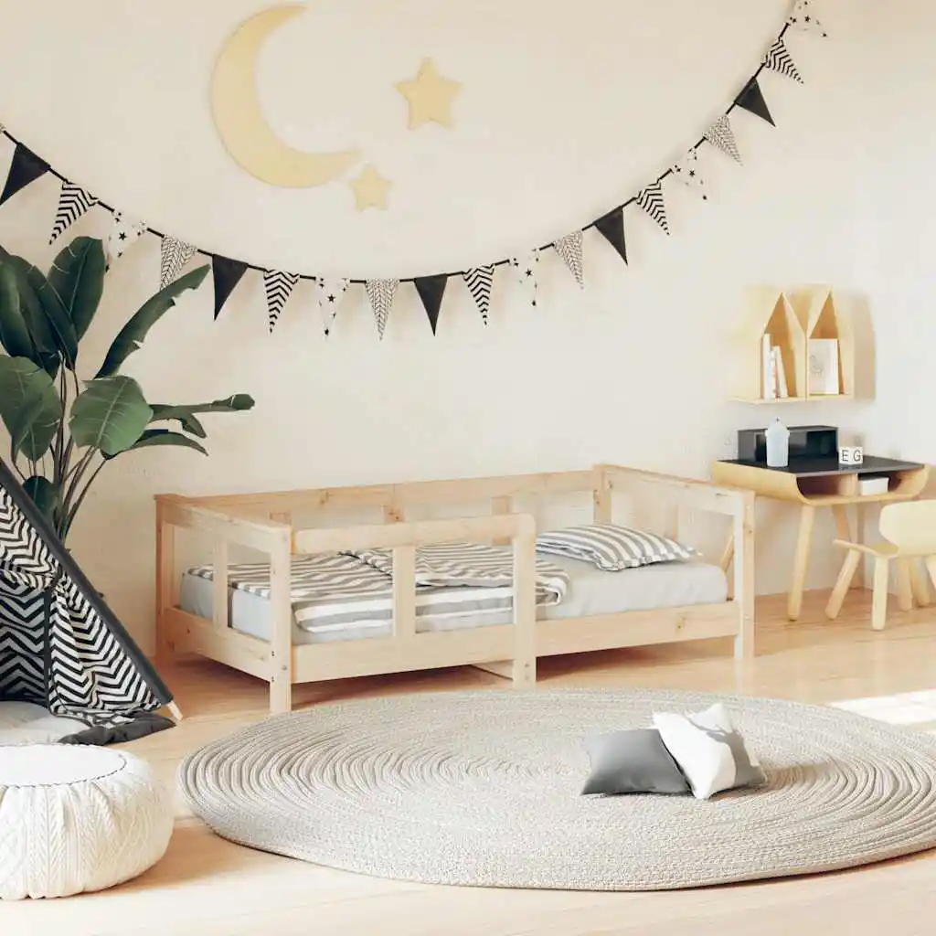Children's Bed Solid Pine Wood