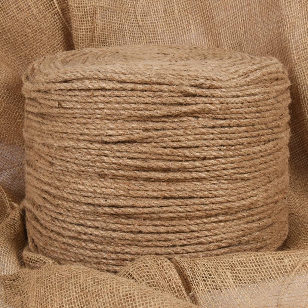   Jute Rope 50 m Length 6 mm Thickness