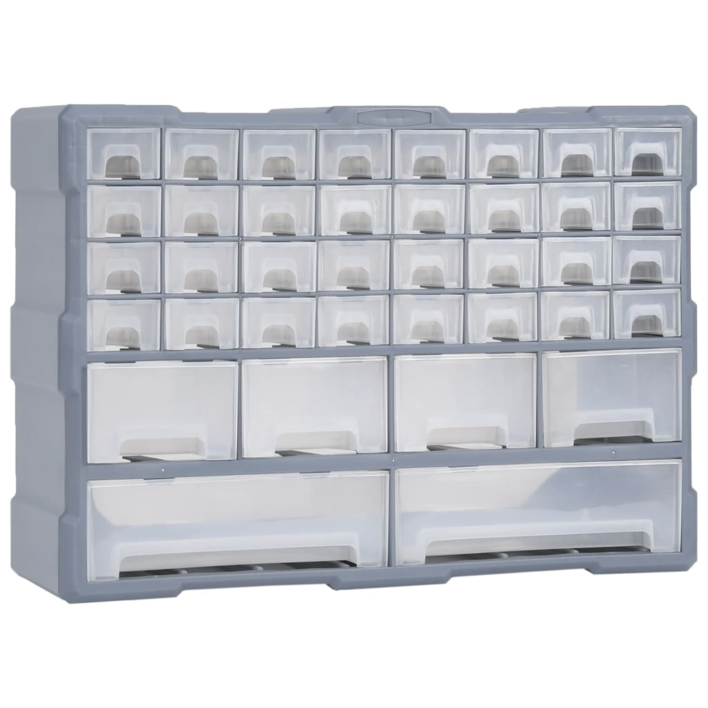 Multi-Drawer Organizer with 38 Drawers 52x16x37.5 cm