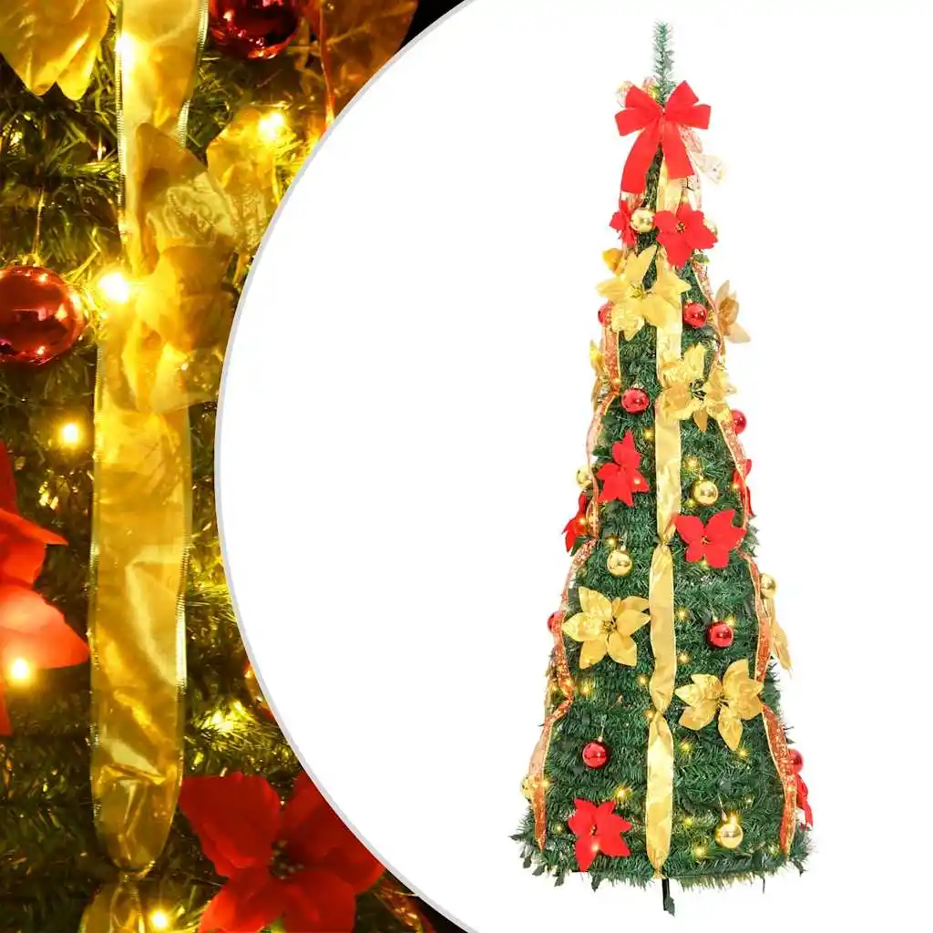Pop-Up Artificial Christmas Tree 50 LEDs 120 cm